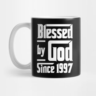 Blessed By God Since 1997 Mug